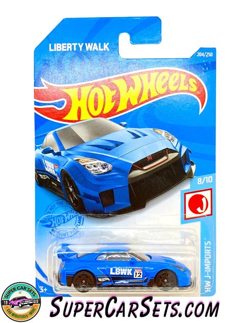 Lb Silhouette Works GT Nissan GT RR Ver Blue Colour Hot Wheels HW J Imports
