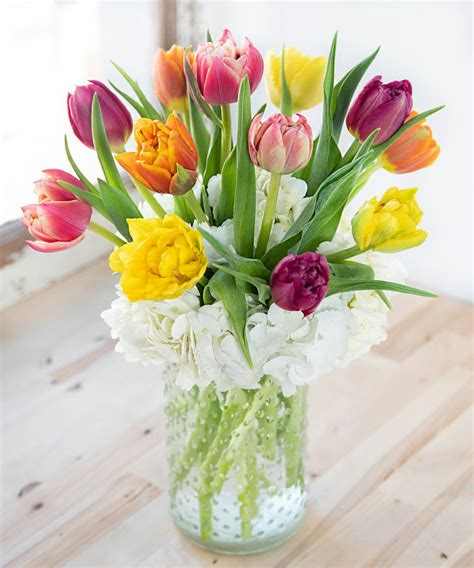 Rainbow Tulips Kansas City Delivery | Toblers Flowers