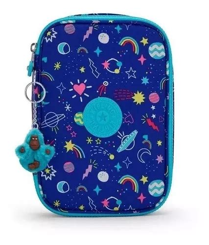 Lapicera Kipling Estojo Escolar Estojo Box Estojo Quadrado Estojo