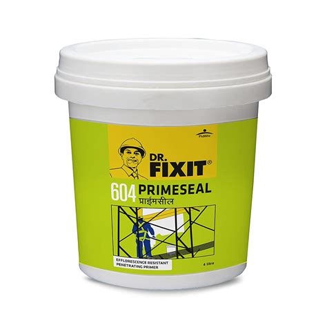 Dr Fixit Primeseal External Wall Waterproofing Coat White Matte