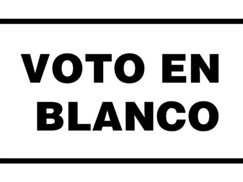 Movimiento Obrero Opiniones El Balotaje Y El Voto En Blanco