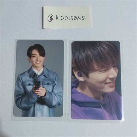 Bts Jungkook Jk Samsung Buds Collab Photocard Set Proposal Purple