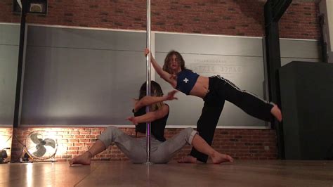 Workshops Pole Flow Duo Dance District By Nana Lou Et Milla Youtube