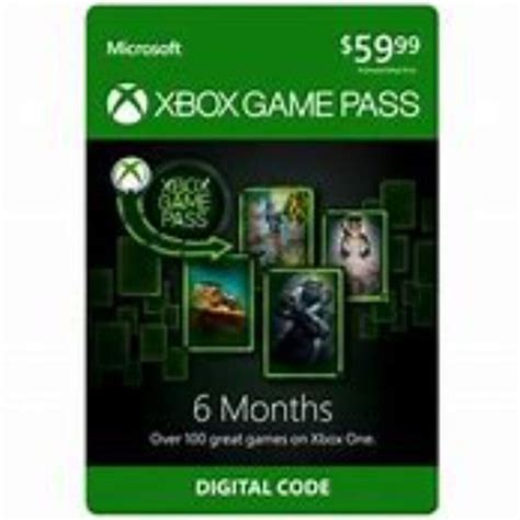 6 Month Xbox Game Pass Gold & Ultimate Membership. Global Physical ...