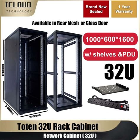 32u Cabinet 1000d600w1600h Toten Data Server Rack│server Data Rack