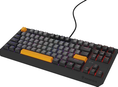 GENESIS genesis herní klávesnice THOR 230 TKL RGB Outemu Red Drátová