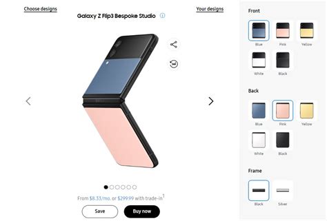 Samsung Galaxy Z Flip4 And Bespoke Editions Color Options Revealed