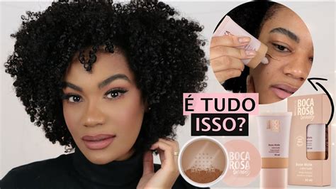 Pele Boca Rosa Beauty L Pele Negra Patt Neves Youtube