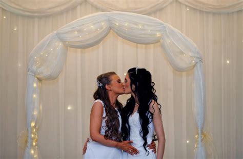 Here Come The Brides In Northern Ireland S First Same Sex Marriage