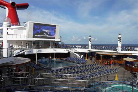 carnival liberty outdoor deck areas  exteriors