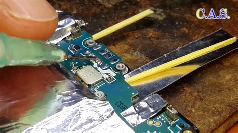 Samsung A7 A710 - Замена USB и ремонт SIM разъема, не заряжается, не ...
