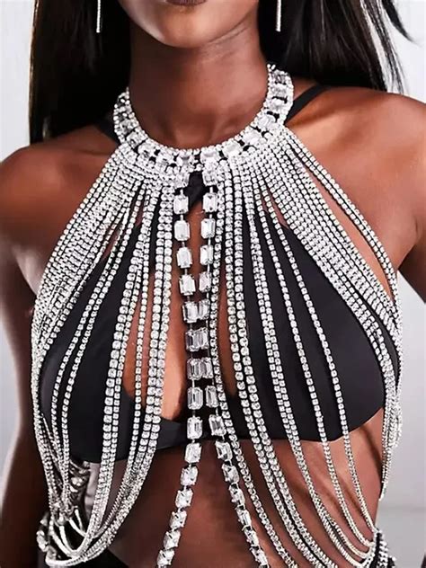 European And American Sexy Rhinestone Body Chain Trend Personalized