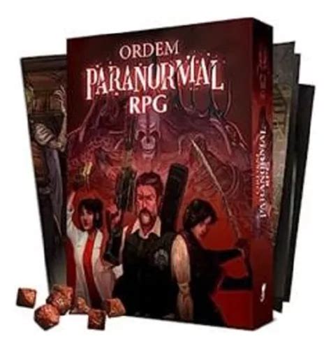 Box Ordem Paranormal Rpg Kit De Luxo De Rafael Cellbit Lange