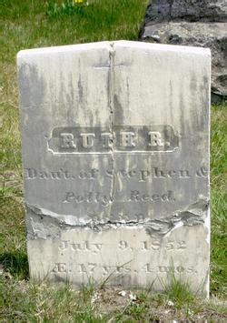 Ruth R Reed inconnu 1852 Mémorial Find a Grave