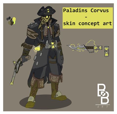 Artstation Fan Paladins Skin Concept Art