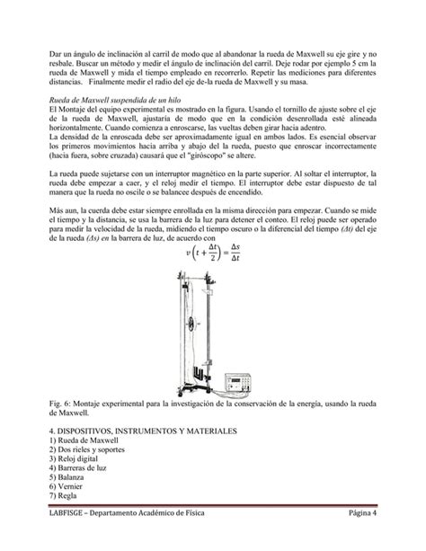 Informe De Fisica Momento Inercia PDF