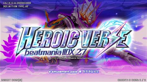 Beatmania Iidx Heroic Verse Youtube