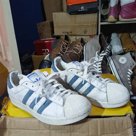 Adidas Superstar 42,5, Fesyen Pria, Sepatu , Sneakers di Carousell