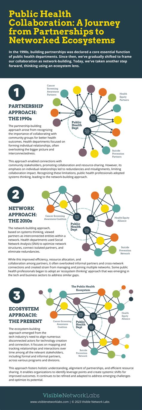 Public Health Collaboration A Journey From Partnerships To Networked