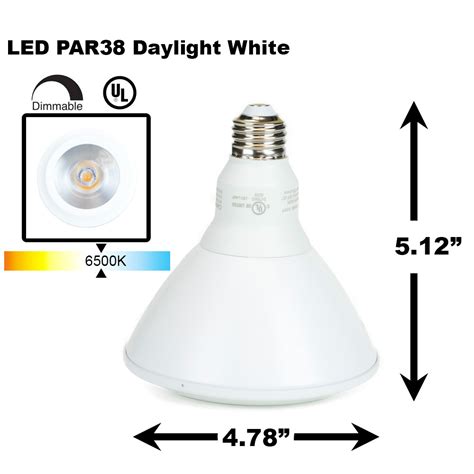 Buy PAR38 LED Light Bulb 18W 6500K. In Stock & Fast Ship - Direct-Lighting.com