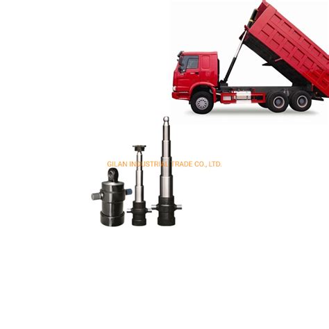 Hydraulic Ramsmultistage Dump Truck Telescopic Hydraulic Cylinder