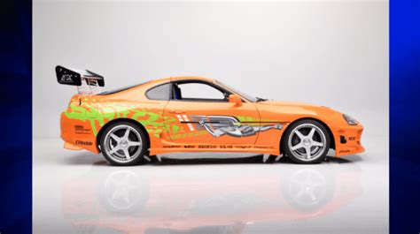 Paul Walker’s Toyota Supra In ‘the Fast And The Furious’ Up For Auction Wsvn 7news Miami