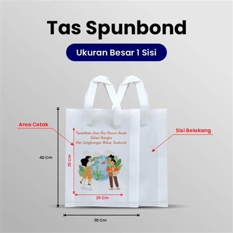 Bikin Tas Spunbond Besar Sisi Murah