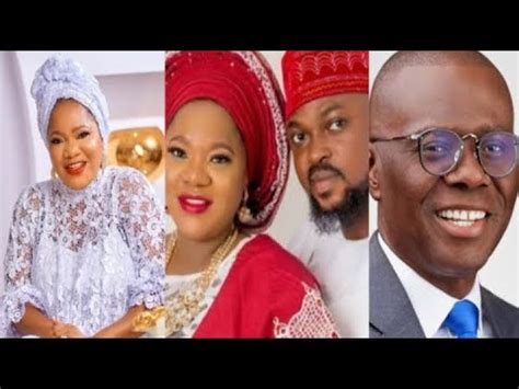 See What Yoruba Movie Actress Toyin Abraham Share About Sanwo Olu Ahead