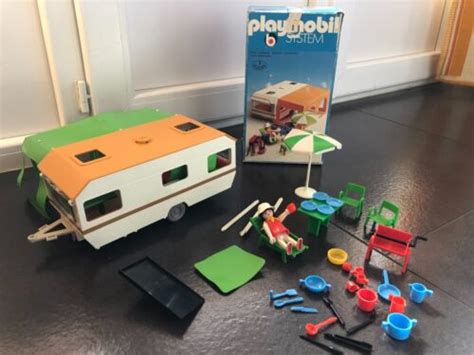 Rare CARAVANE PLAYMOBIL System REF 3249 1977 Boite Vintage EBay