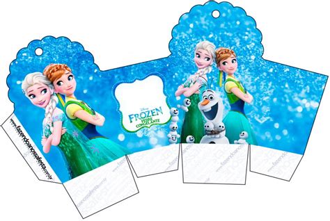 Caixa Cupcake Frozen Febre Congelante Fazendo A Nossa Festa