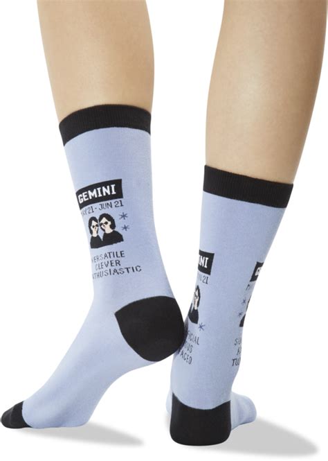 Download Gemini Zodiac Sign Socks