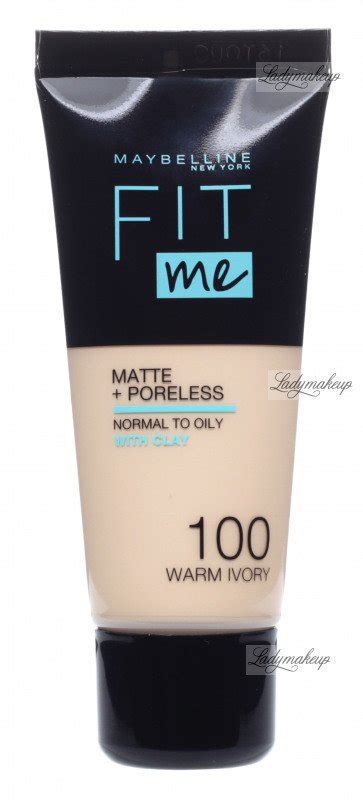 Maybelline Fit Me Liquid Foundation For Normal To Oily Skin With Clay Podkład Matujący Do