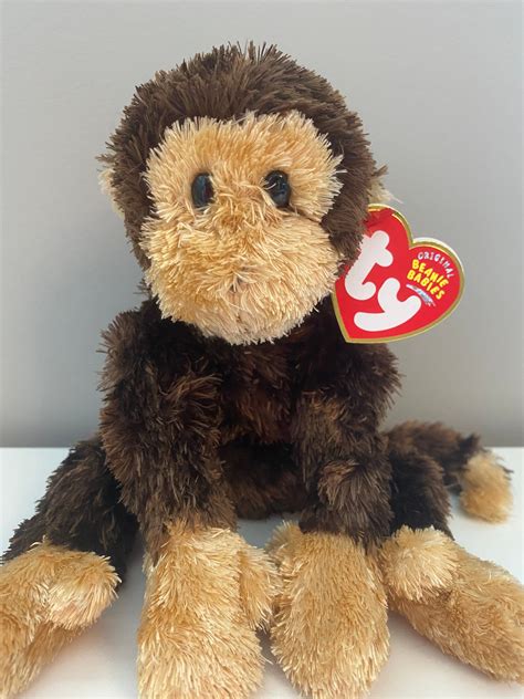 Ty Beanie Baby Swinger The Monkey 9 Inch Etsy