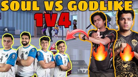 Godlike Vs Soul Godlike On Fire Spower 1v3 Soul YouTube