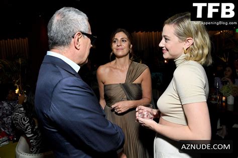 Lili Reinhart Sexy Seen Showing Off Her Hot Tits And Abs At The Max Mara Cocktail Event In West