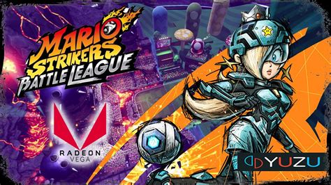 Mario Strikers Battle League I Ryzen 5 3400g I Yuzu I Single Player