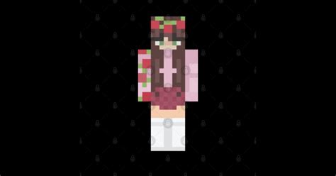 Hannahxxrose Minecraft Skin Hannahxxrose Sticker Teepublic