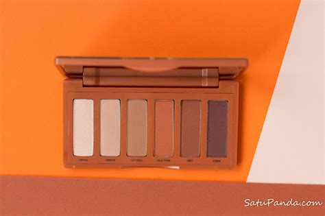 Urban Decay Naked Petite Heat отзыв и свотчи