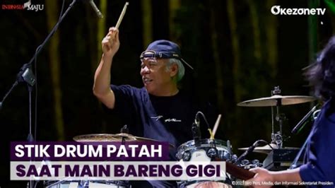 Ngeband Bareng Gigi Stik Drum Menteri PUPR Patah Video Dailymotion