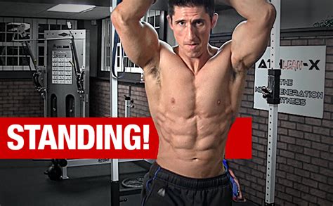 How To Torch Your Abs While Standing Full Workout Athlean X