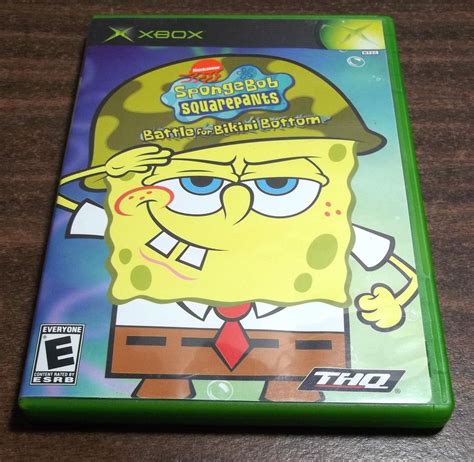 Spongebob Squarepants Battle For Bikini Bottom Microsoft Xbox