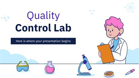 Laboratoire de contrôle de la qualité Google Slides et PPT