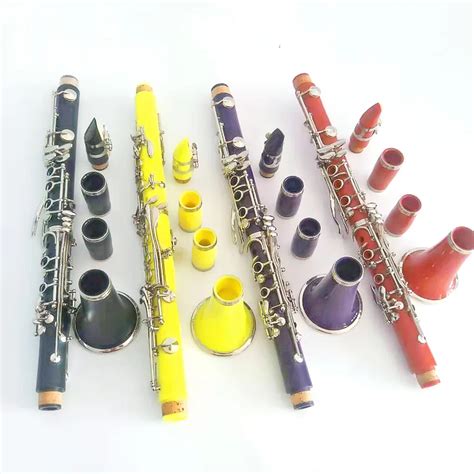 Wind Instrument Clarinet Abs Body 17 Key Clarinet - Buy Clarinet,White Abs Clarine Nickel Plated ...