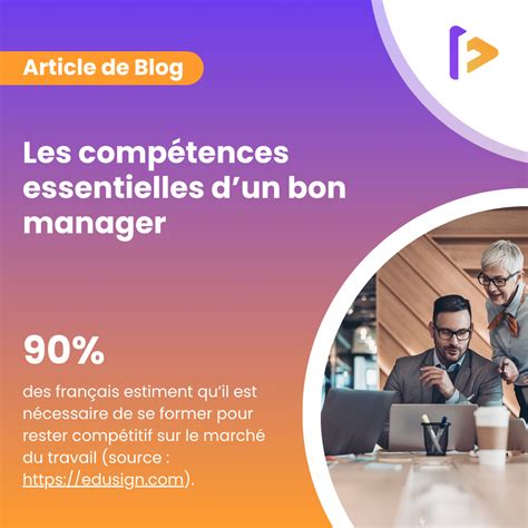 Les Comp Tences Essentielles D Un Bon Manager Formalive