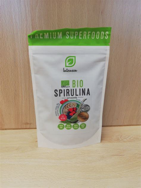Premium superfood bio Spirulina 100g - Intenson - Eko Fruktolinka ...