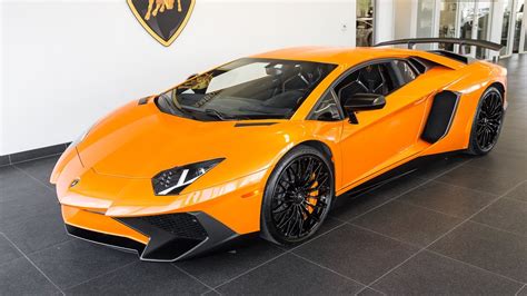 2015 Arancio Atlas Lamborghini Aventador LP750 4 SuperVeloce YouTube