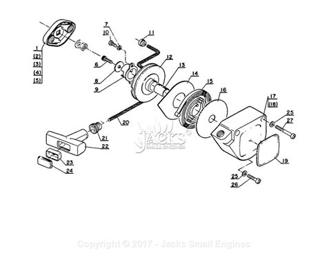 Echo SRM 302ADX Parts Diagram For Starter