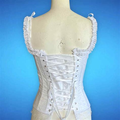 White Corset Top Gem