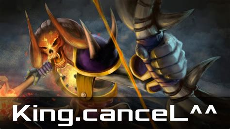 King Cancel Clinkz Mid Lane Sep Dota Patch