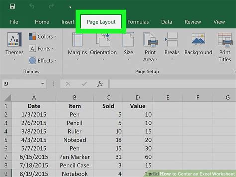 How To Center A Worksheet Horizontally In Excel How To Cente